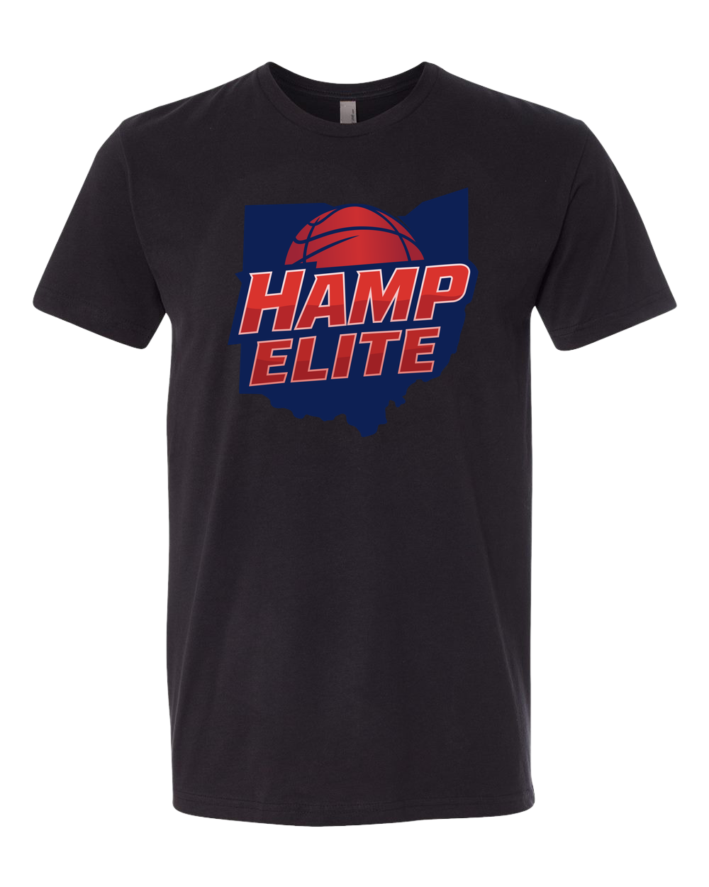 Hemp Elite - Black T-Shirt - Full Front