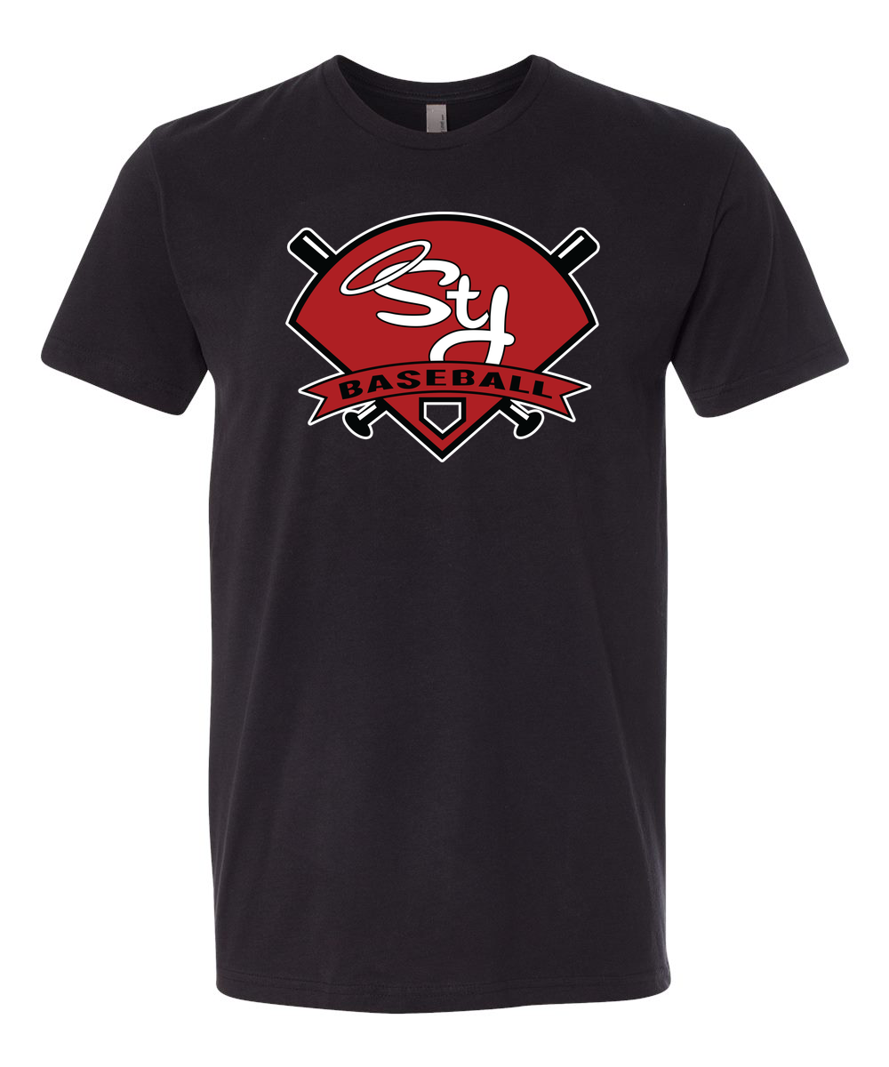 Shirt Hub Test Team Store - Black T-Shirt - Full Front