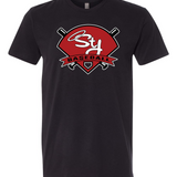 Shirt Hub Test Team Store - Black T-Shirt - Full Front