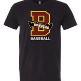 Barnum Baseball - Black T-Shirt - Full Front