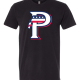 USA BASEBALL - Black T-Shirt - Full Front