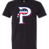 USA BASEBALL - Black T-Shirt - Full Front