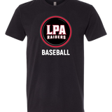 LPA BASEBALL - Black T-Shirt - Full Front