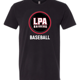 LPA BASEBALL - Black T-Shirt - Full Front