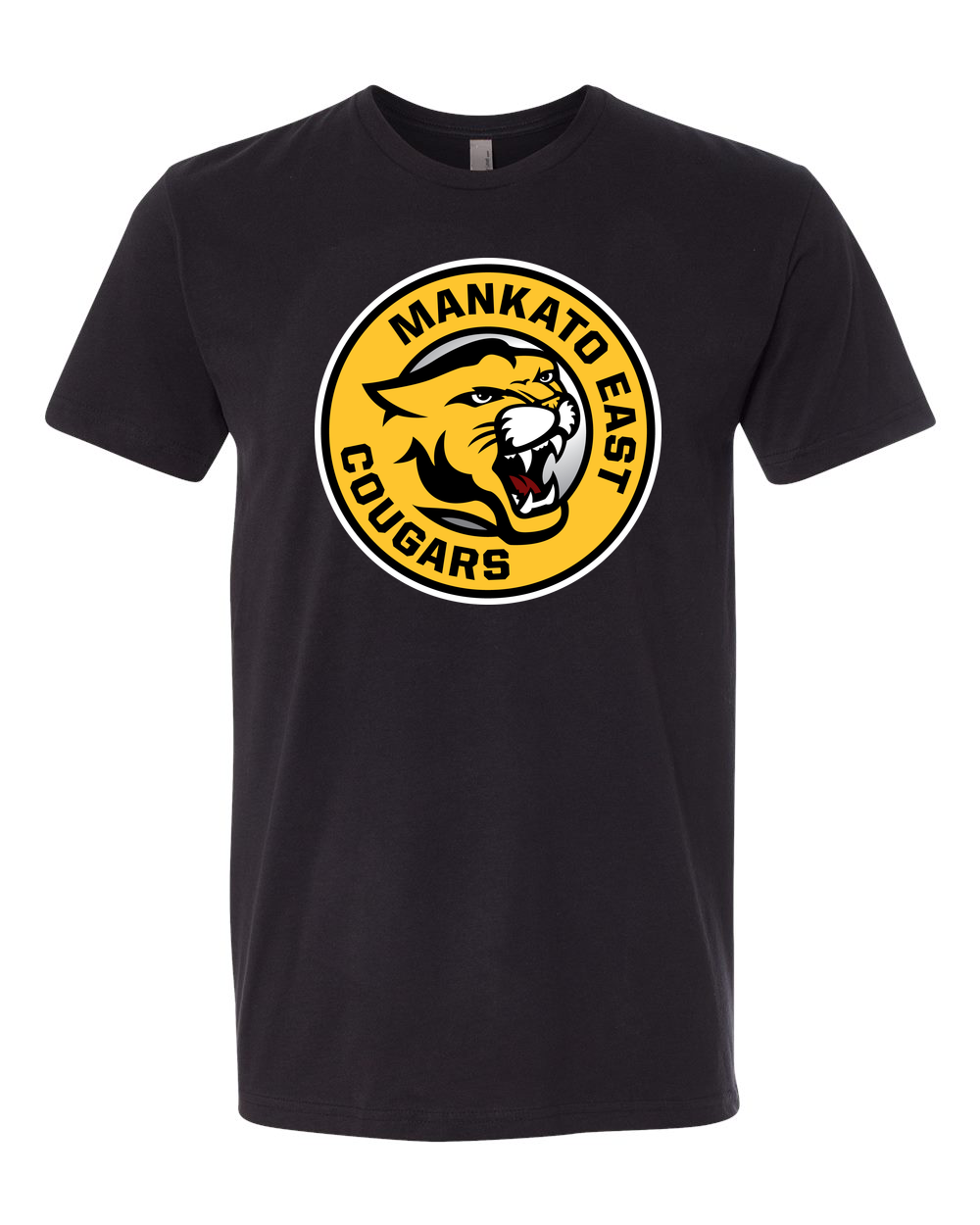 Mankato Testing - Black T-Shirt - Full Front