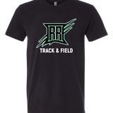 Rock Ridge Track & Field - Black T-Shirt - Full Front