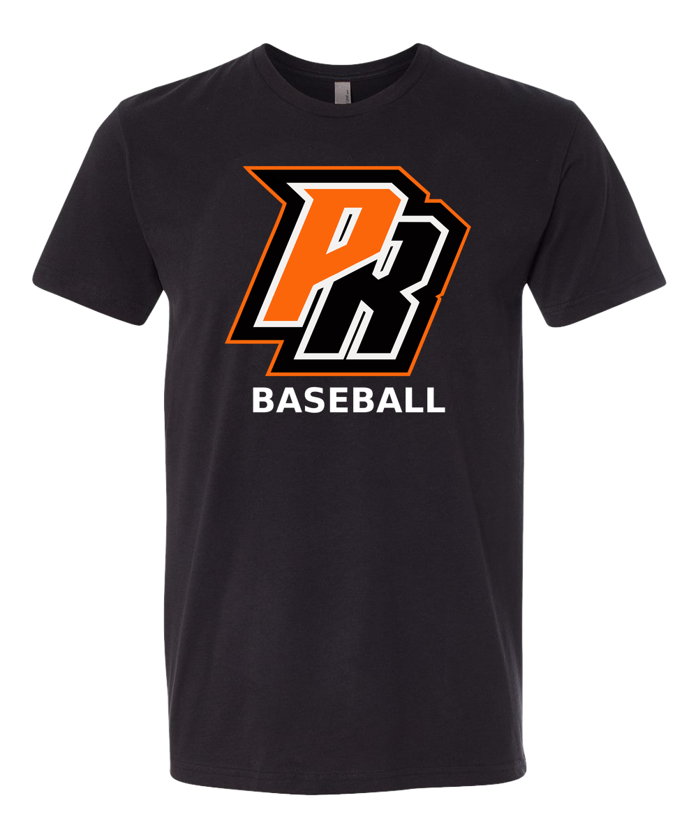 Park Rapids Baseball - Black T-Shirt - Full Front