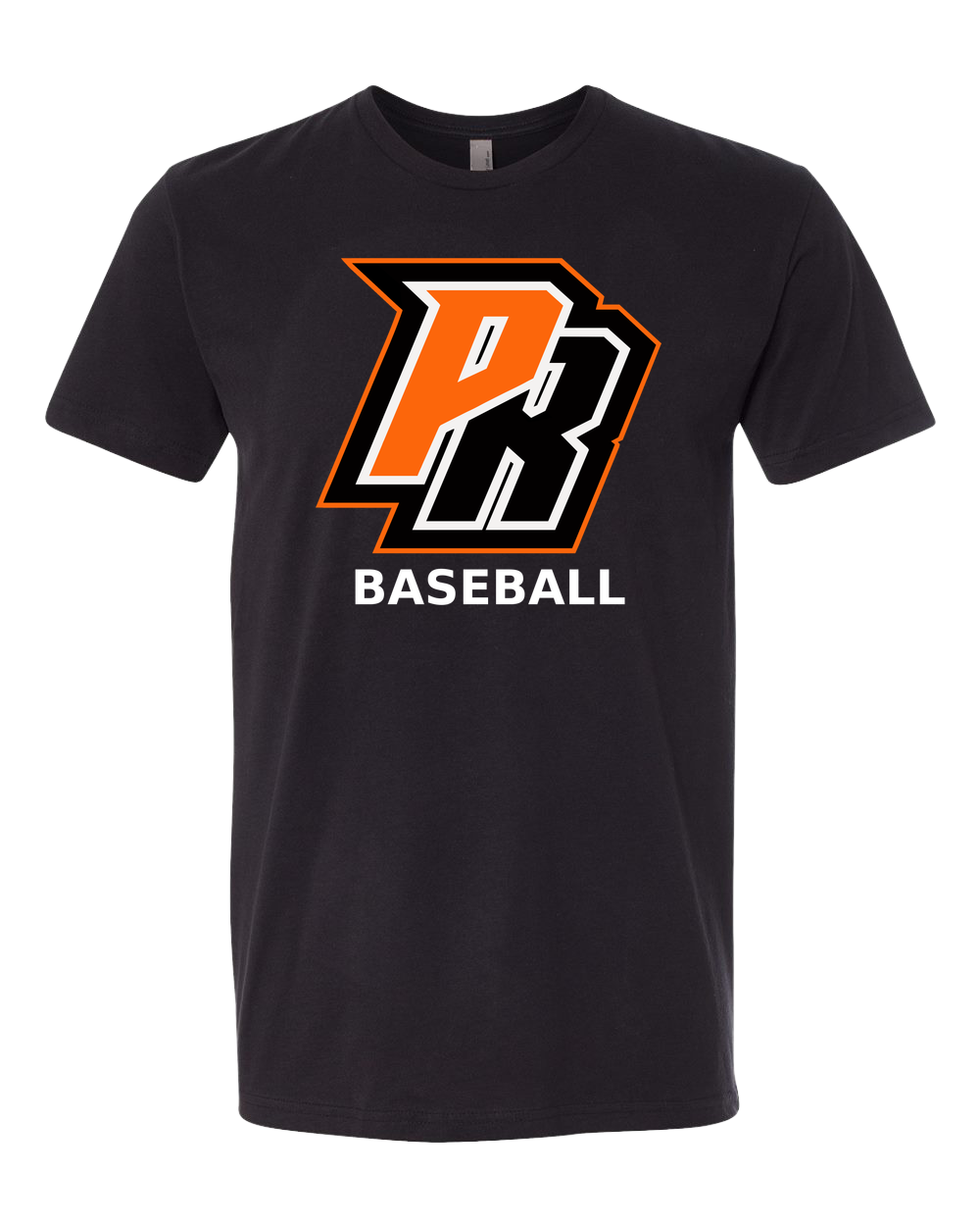 Park Rapids Baseball - Black T-Shirt - Full Front