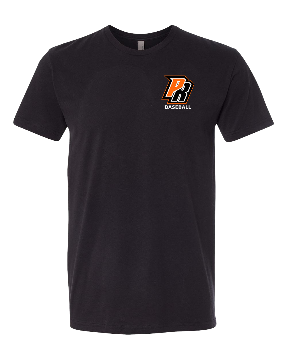 Park Rapids Baseball - Black T-Shirt - Left Chest
