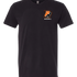 Park Rapids Baseball - Black T-Shirt - Left Chest