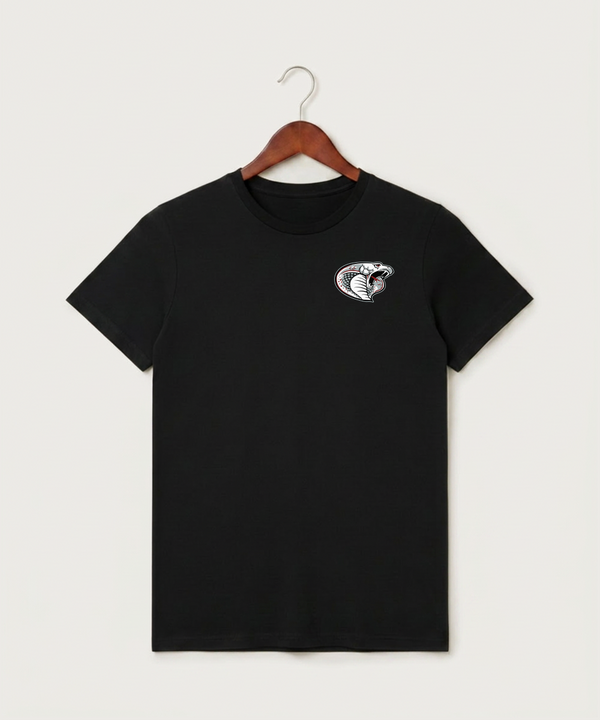 Triton High School Volleyball (Girls) - Black T-Shirt - Left Chest