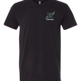 Rock Ridge Softball - Black T-Shirt - Left Chest