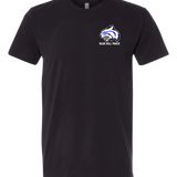 Blue Hill High School - Black T-Shirt - Left Chest