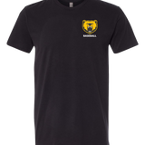 Byron Baseball - Black T-Shirt - Left Chest