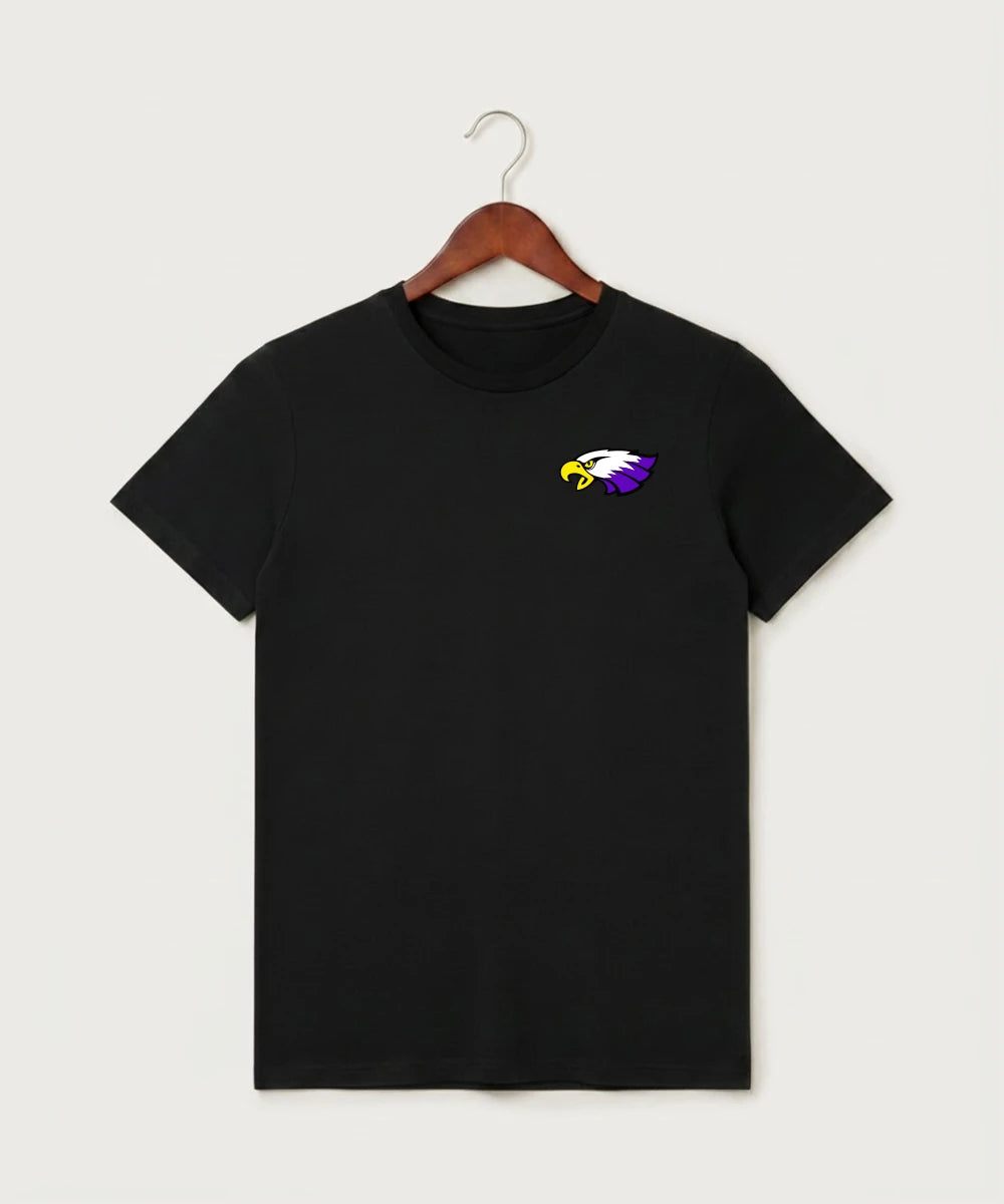Red Wing High School Football - Black T-Shirt - Left Chest