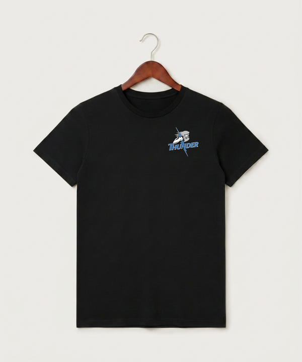 Long Prairie Grey Eagle High School Volleyball (Girls) - Black T-Shirt - Left Chest