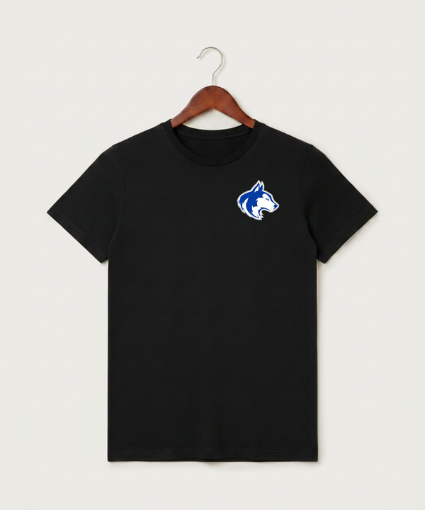 Owatonna High School Volleyball (Girls) - Black T-Shirt - Left Chest