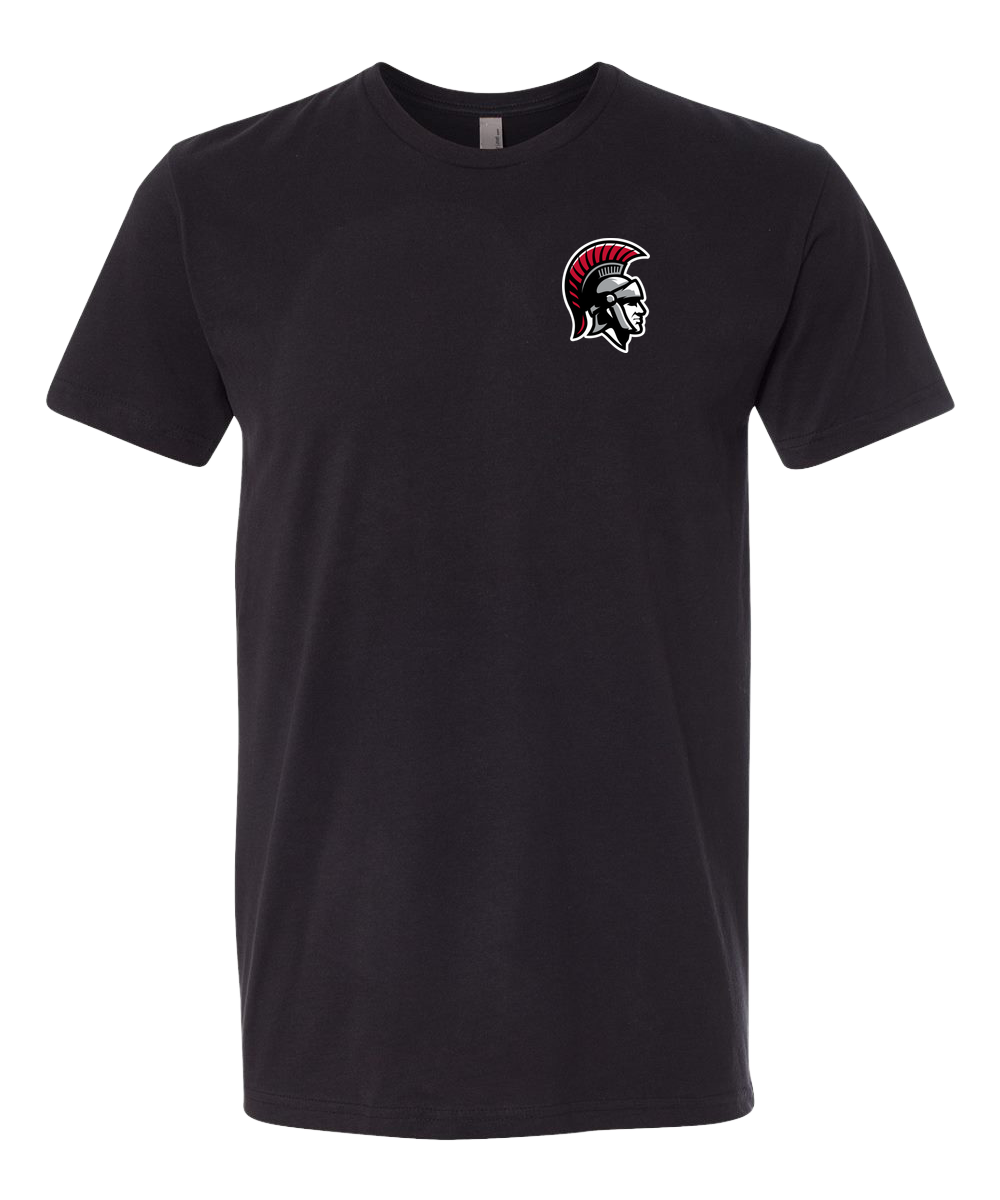 Worthington Baseball - Black T-Shirt - Left Chest