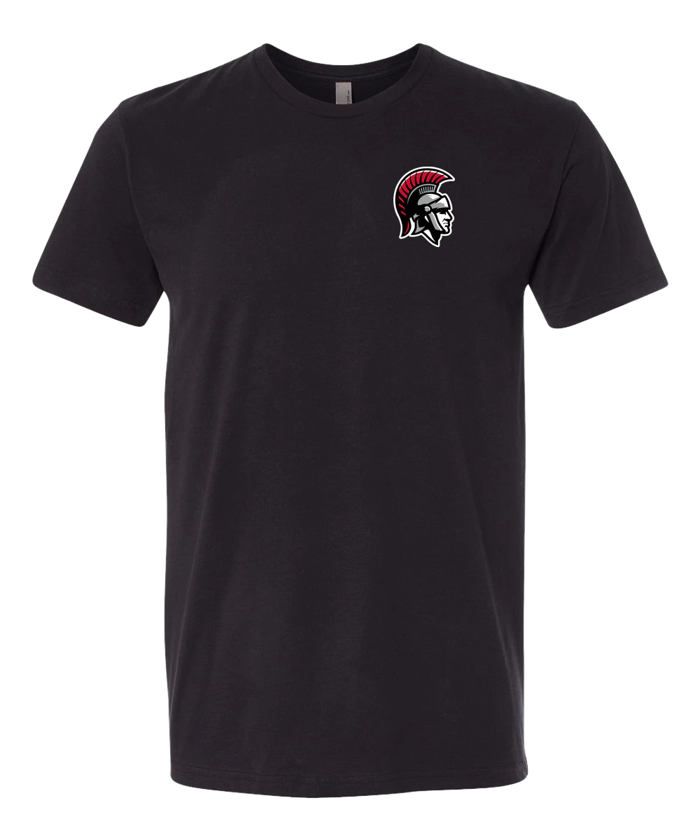 Worthington Baseball - Black T-Shirt - Left Chest