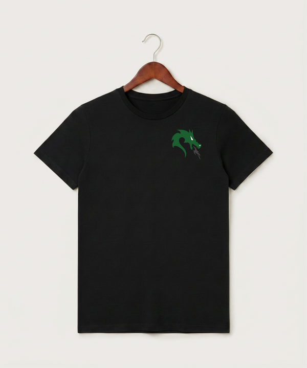 Pine City High School Football (Boys) - Black T-Shirt - Left Chest