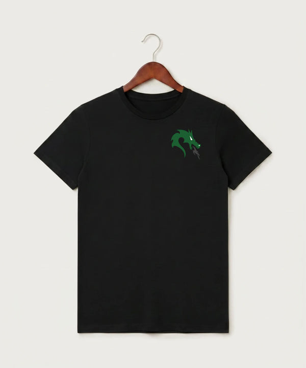 Pine City High School Football (Boys) - Black T-Shirt - Left Chest