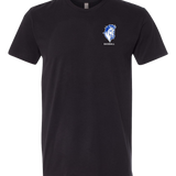 Mora Baseball - Black T-Shirt - Left Chest