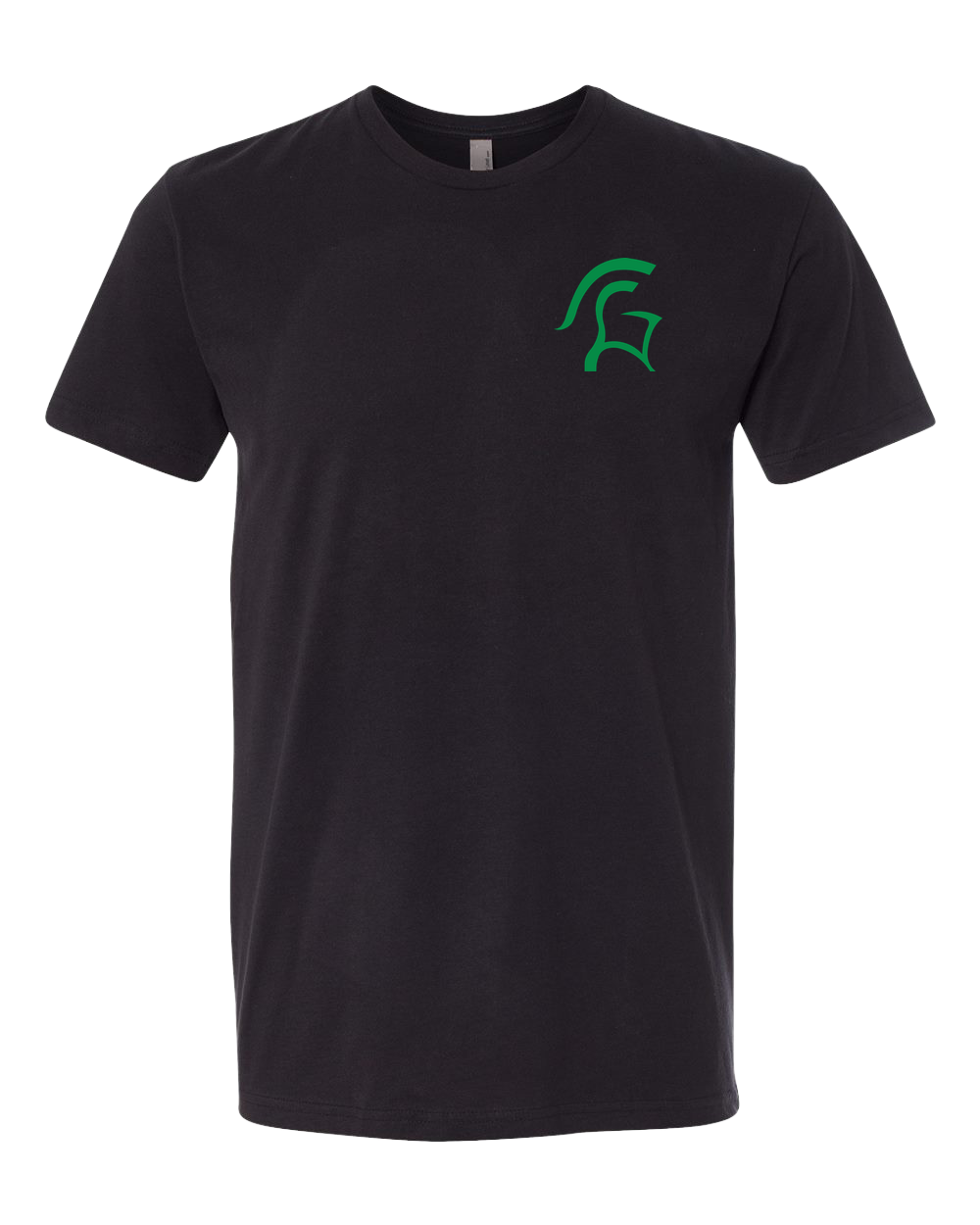 La Crescent Softball - Black T-Shirt - Left Chest