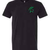 La Crescent Softball - Black T-Shirt - Left Chest