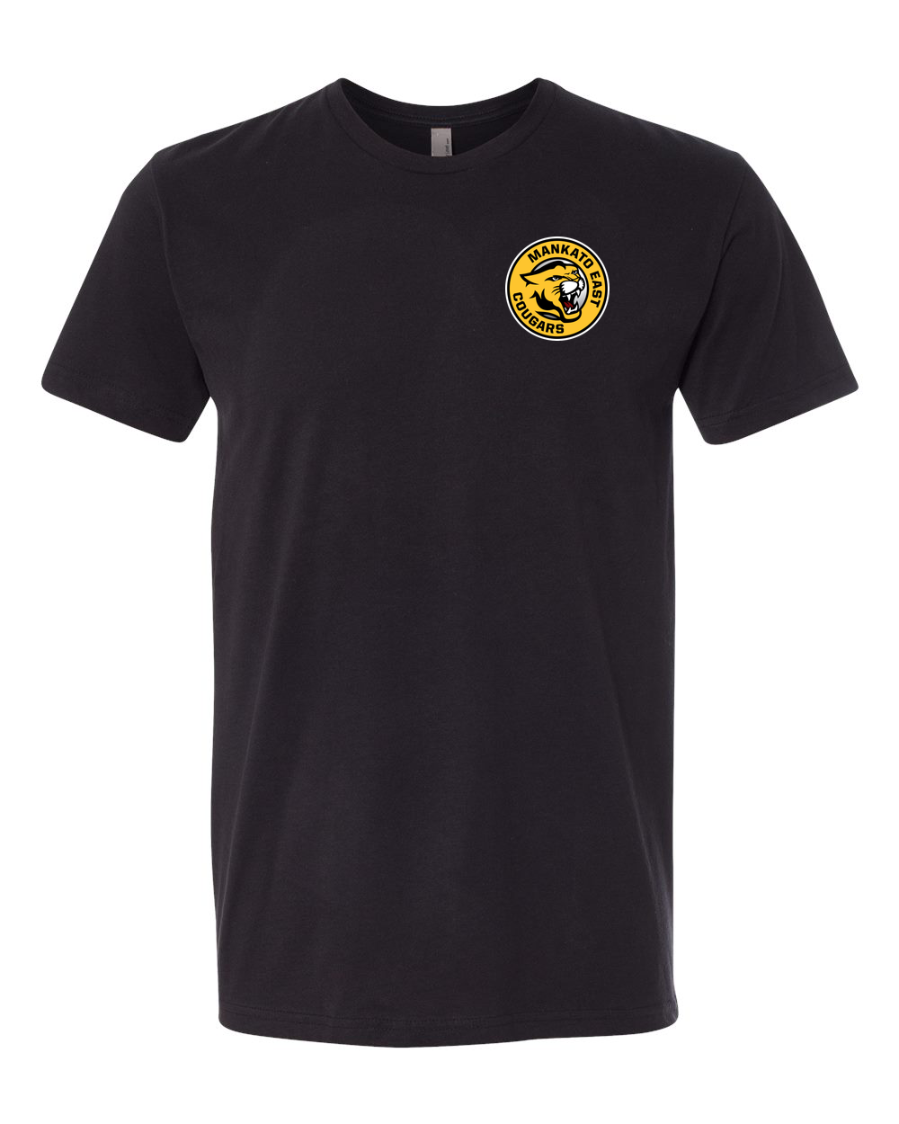 Mankato Testing - Black T-Shirt - Left Chest