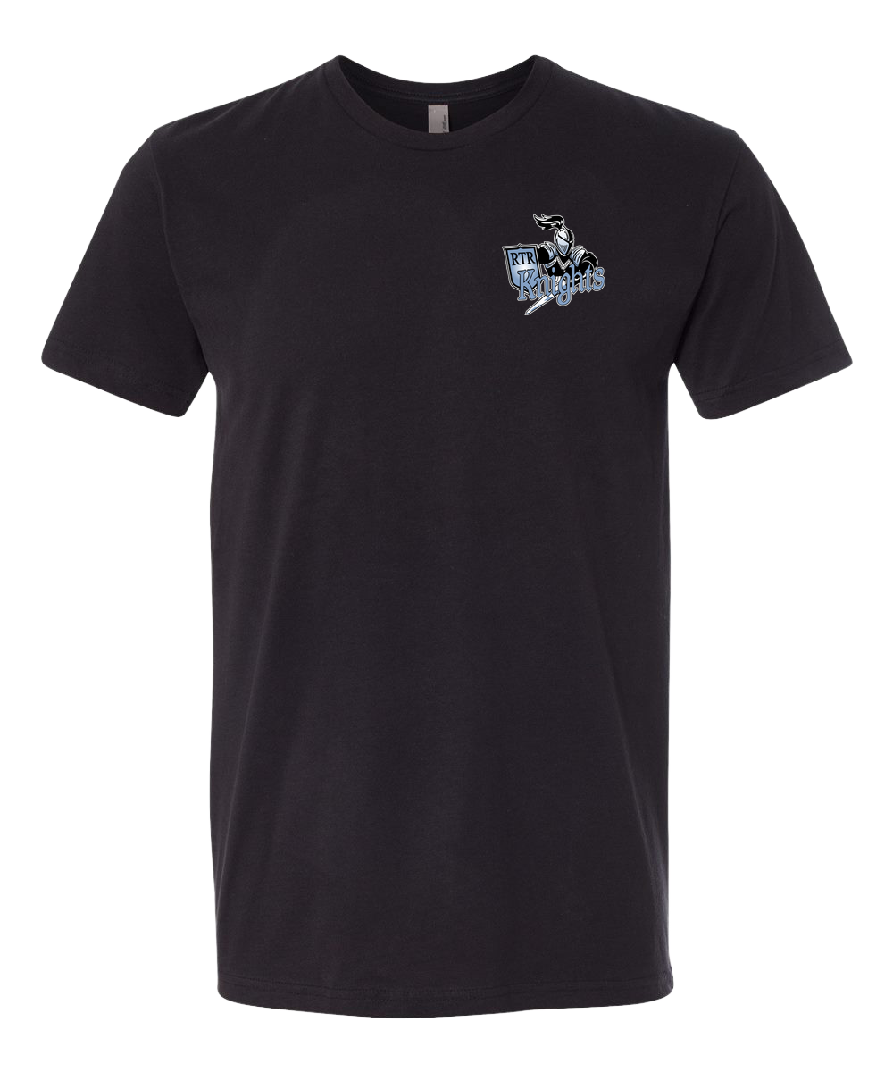 Russell-Tyler-Ruthon Softball - Black T-Shirt - Left Chest