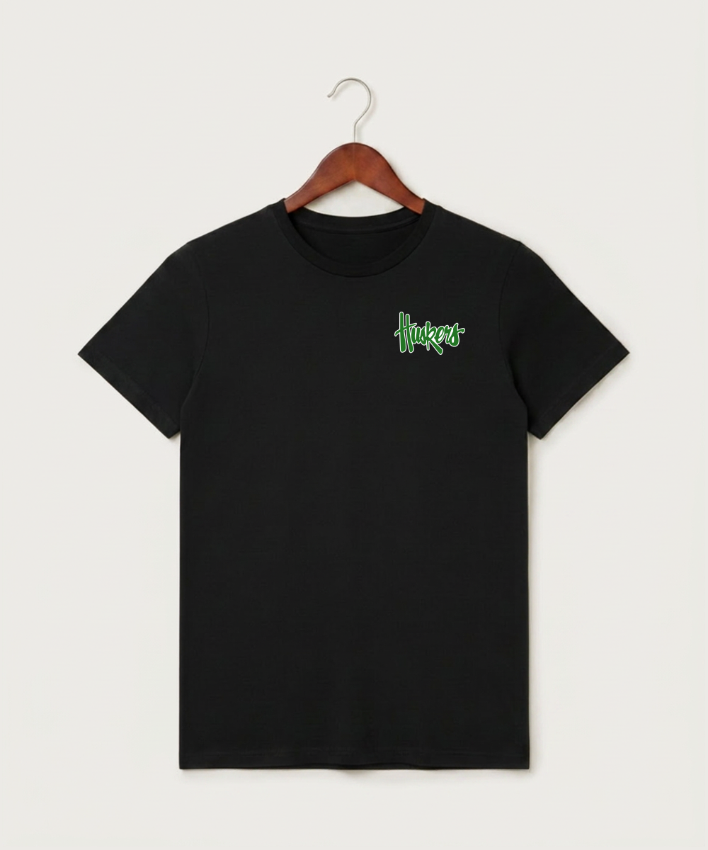 Holdingford High School Football (Boys) - Black T-Shirt - Left Chest