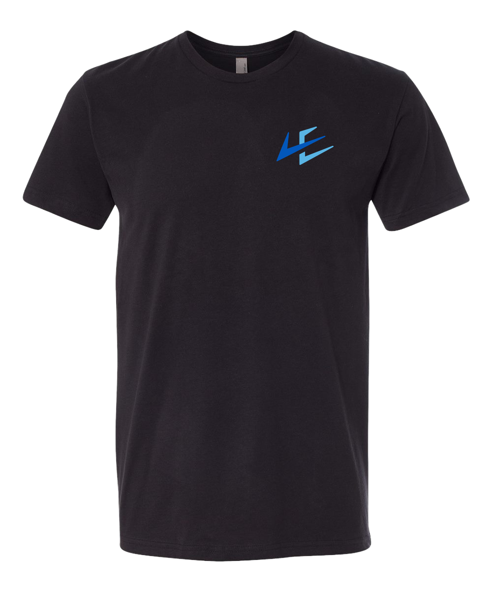 Leading Edge Rep Store - Black T-Shirt - Left Chest