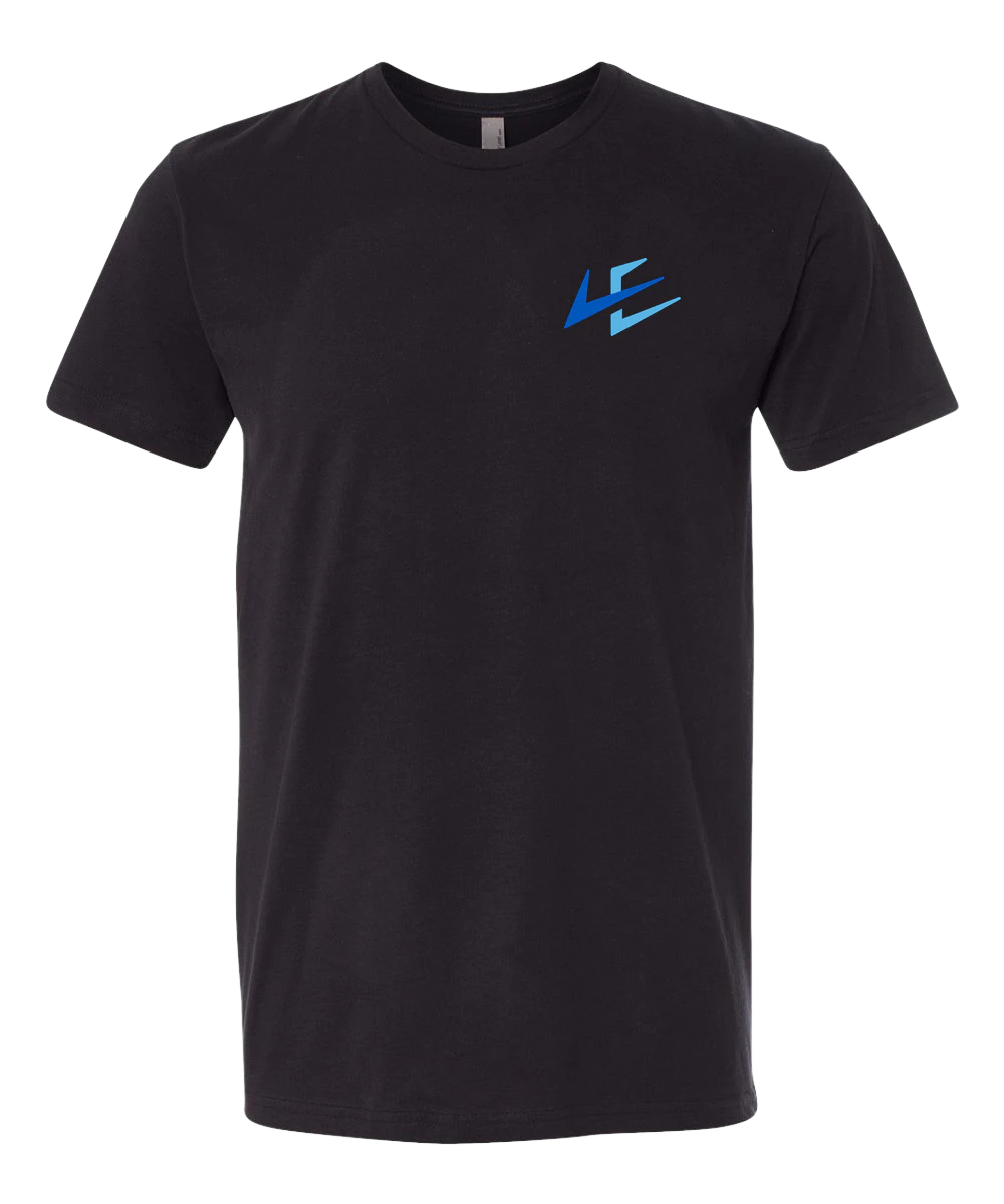 Leading Edge Rep Store - Black T-Shirt - Left Chest