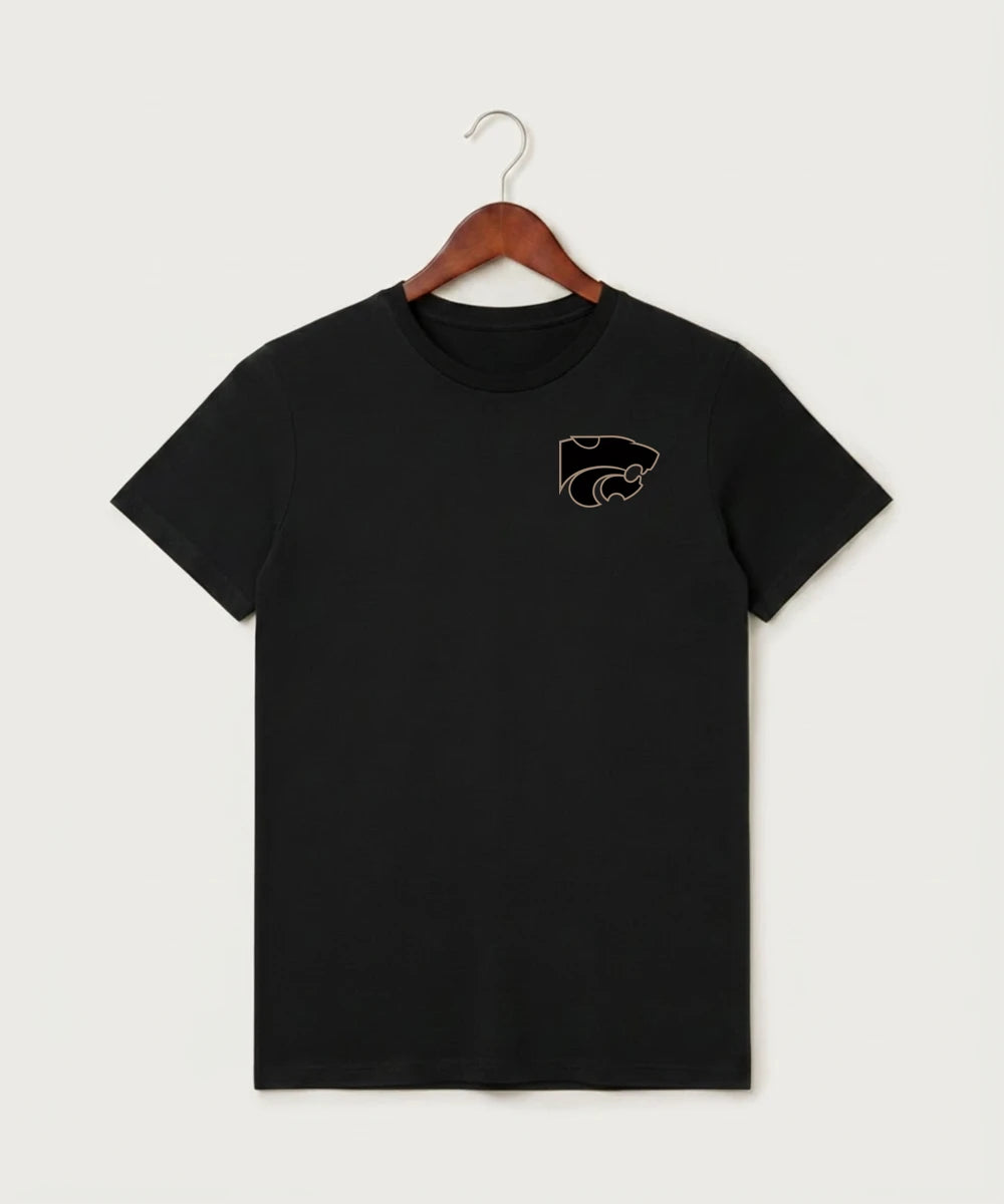 Le-Win Football - Black T-Shirt - Left Chest