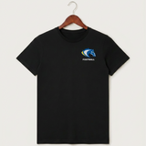 Riverside High School Football general - Black T-Shirt - Left Chest
