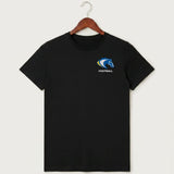 Riverside High School Football general - Black T-Shirt - Left Chest