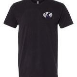 Abingdon Soccer - Black T-Shirt - Left Chest