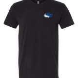 East Central Spring Sports - Black T-Shirt - Left Chest