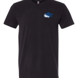 East Central Spring Sports - Black T-Shirt - Left Chest