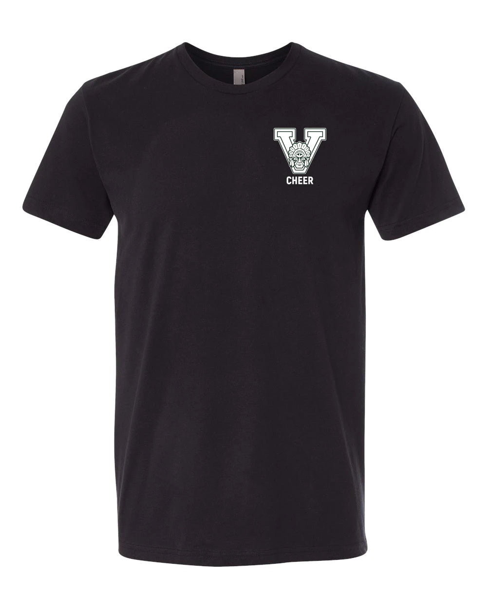 Xavier Football - Black T-Shirt - Left Chest