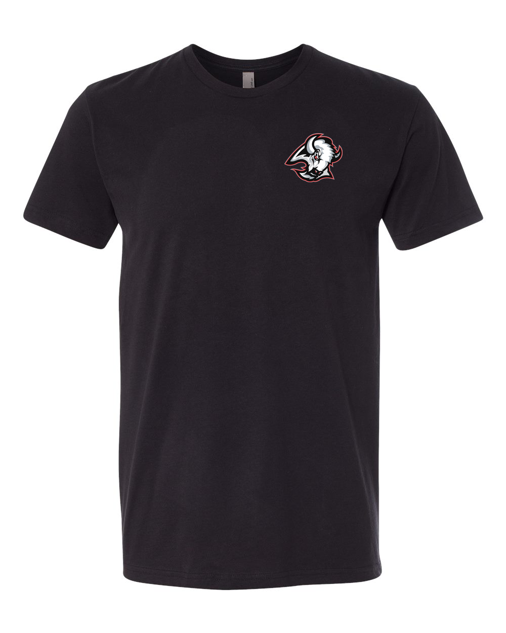 Testing 66 - Black T-Shirt - Left Chest