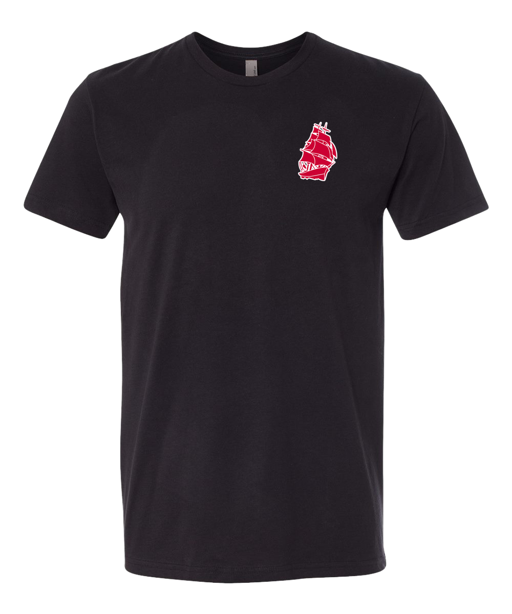 Amboy Softball - Black T-Shirt - Left Chest