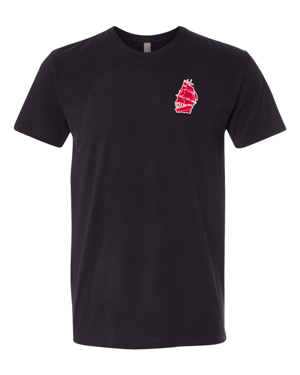 Amboy Softball - Black T-Shirt - Left Chest