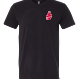Amboy Softball - Black T-Shirt - Left Chest