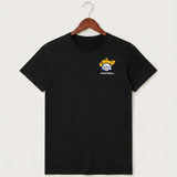 Polo HS Football general - Black T-Shirt - Left Chest