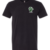 Roseau Baseball - Black T-Shirt - Left Chest