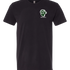 Roseau Baseball - Black T-Shirt - Left Chest