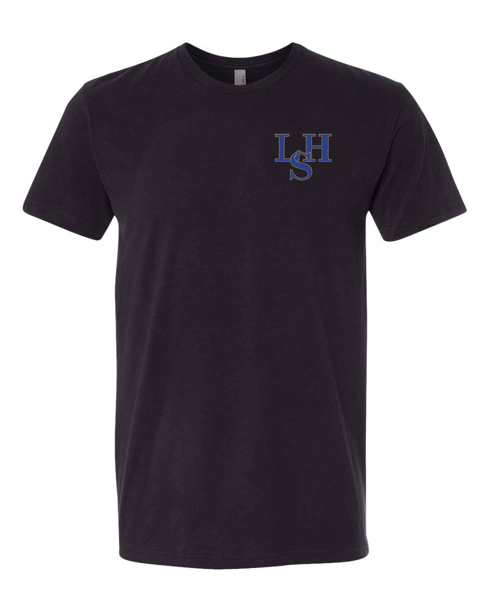 LeSueur Henderson Baseball & Softball - Black T-Shirt - Left Chest