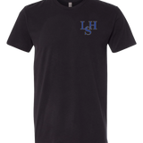 LeSueur Henderson Baseball & Softball - Black T-Shirt - Left Chest