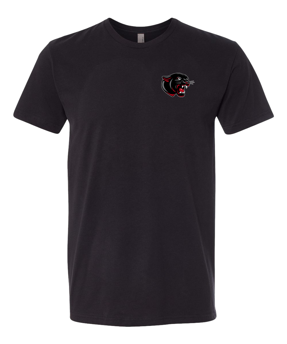 Tracy-Milroy-Balaton Track - Black T-Shirt - Left Chest
